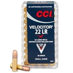 CCI/SPEER .22LR VELOCITOR 40GR
