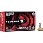 FEDERAL AMERICAN EAGLE 9MM 115GR