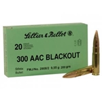 SELLIER & BELLOT 300AAC 300 BLK 200GR