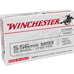 WINCHESTER 5.56 55GR FMJ TARGET