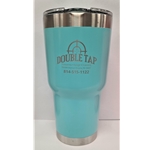 GREENS STEEL AQUA TUMBLER SET 30oz Aqua Blue