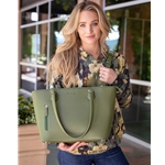 TACTICA  CONTEMPORARY CONCEALED CARRY HANDBAG GREEN