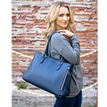 TACTICA  CONTEMPORARY CONCEALED CARRY PURSE BLUE