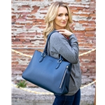 TACTICA CONTEMPORARY CONCEALED CARRY PURSE BLUE