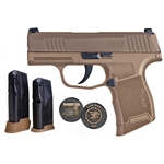 SIG SAUER NRA P365 COYOTE NO SAFETY