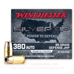 WINCHESTER SILVERTIP 380 AUTO 85 GRAIN