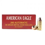 FEDERAL AM EAGLE 380 ACP 95GR FMJ 50rds