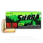 SIERRA  9MM LUGER 115GR