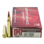 HORNADY SUPERFORMANCE VARMINT 223 REM 53GR