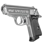 WALTHER PPK STAINLESS .380ACP 3.3" Barrel 6rd