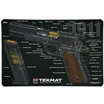 TEKMAT 1911 PISTOL MAT Black