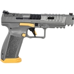CANIK SFX RIVAL GRY/GLD 5" Barrel 18rd Magazine