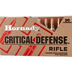 Hornady Mfg CRITICAL DEFENSE 223 REM 55gr FTX 20rd