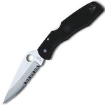 Spyderco ENDURA FRN BLACK COMBO C10PSBK