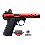 RUGER MARK IV 22/45 4.4" Red