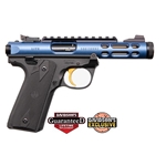 RUGER MKIV 22/45 LT 22lr Blue 4.4"