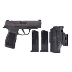 SIG SAUER P365XL BLK 3.7" 9mm tacpac