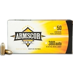 ARMSCOR 380 AUTO 95gr FMJ 50rd/box