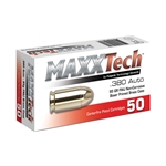 MAXXTECH FMJ BRASS 380acp 50/box 95gr