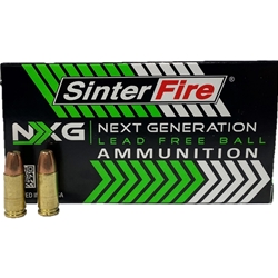 Sinterfire NXG LEAD FREE 9mm 100gr