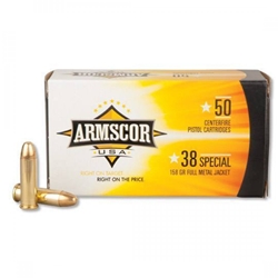 ARMSCOR  38SPL 158GR