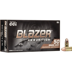 CCI/SPEER  9MM 115GR BLAZER LUGER