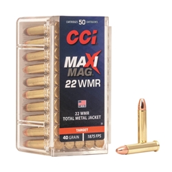 CCI/SPEER MAXIMAG  22 WMR 40GR