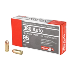 AGUILA  380ACP 95GR FMJ