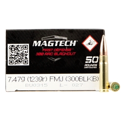 MAGTECH  300 AAC BLACKOUT 123 GR FMJ