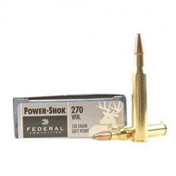 FEDERAL POWERSHOK 270WIN 130GR SPJ