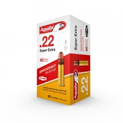 AGUILA SUPER EXTRA COPPER PLATED .22lr 40gr