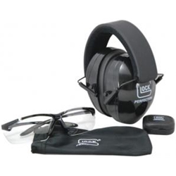 GLOCK GLOCK RANGE KIT GLASSES, EAR MUFFS, EAR PLUGS