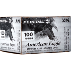 FEDERAL AMERICAN EAGLE 5.56 55GR MILITARY GRADE