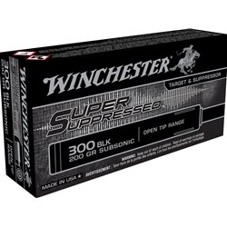 WINCHESTER SUPER SUPRESSED 300BLK 200gr