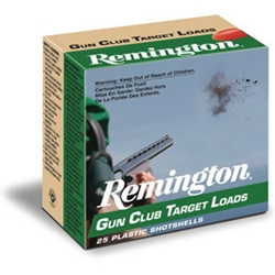 REMINGTON GUN CLUB TARGET LOAD PLASTIC SHOTSHELLS