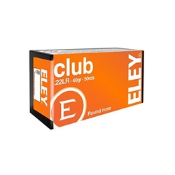 ELEY .22LR CLUB 40GR. 50 ROUNDS