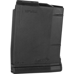 MISSION FIRST TACTICAL 10RD POLY MAG BLK Clips & Magazines