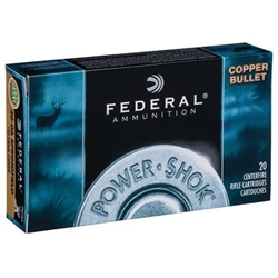 FEDERAL POWERSHOCK 30-06 Rifle 150gr