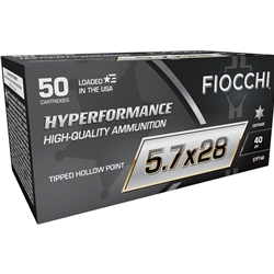FIOCCHI HYPERFORMANCE 5.7x28 40gr HP
