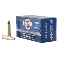 PPU RIFLE LINE 30 Carbine 110gr fmj